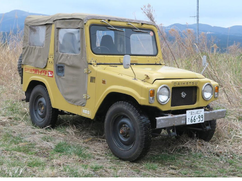 Daihatsu Taft 1 поколение, рестайлинг, джип/suv 3 дв. (09.1977 - 08.1978)